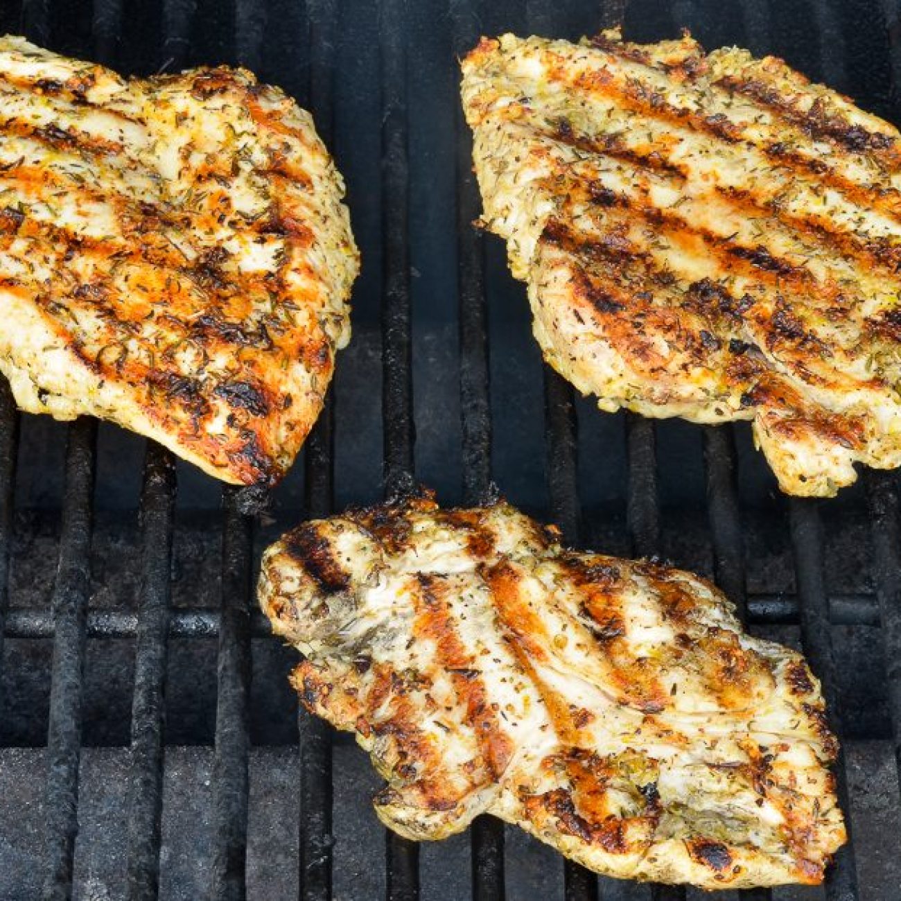 Barbecued Chicken Breasts