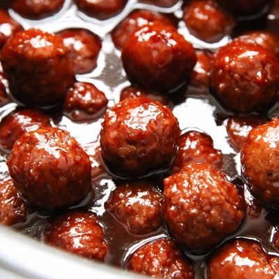 Barbecued Meatballs