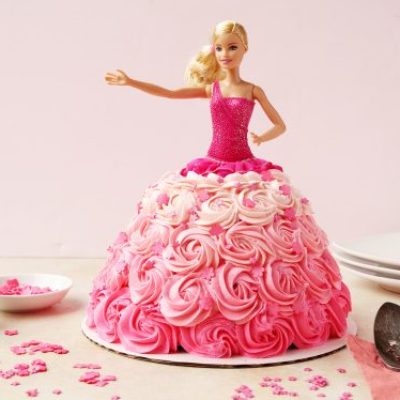 Barbie Doll Birthday Cake