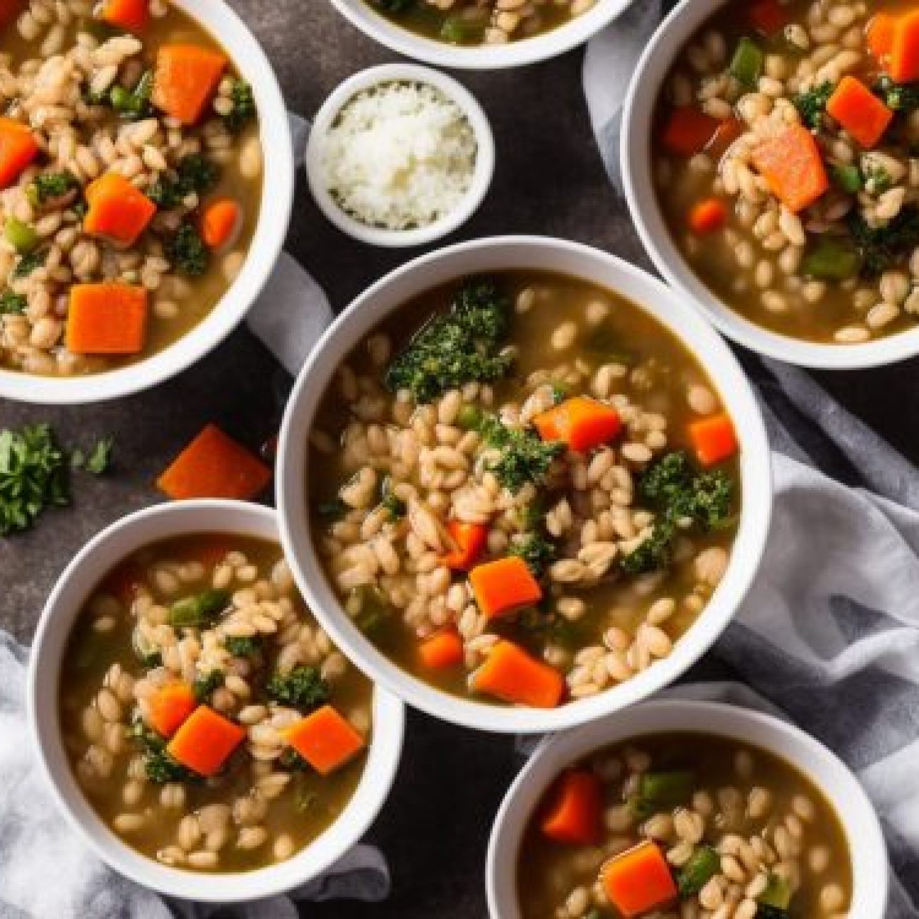 Barley Vegetable Pockets