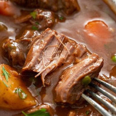 Basic Beef Slow Cooker Casserole