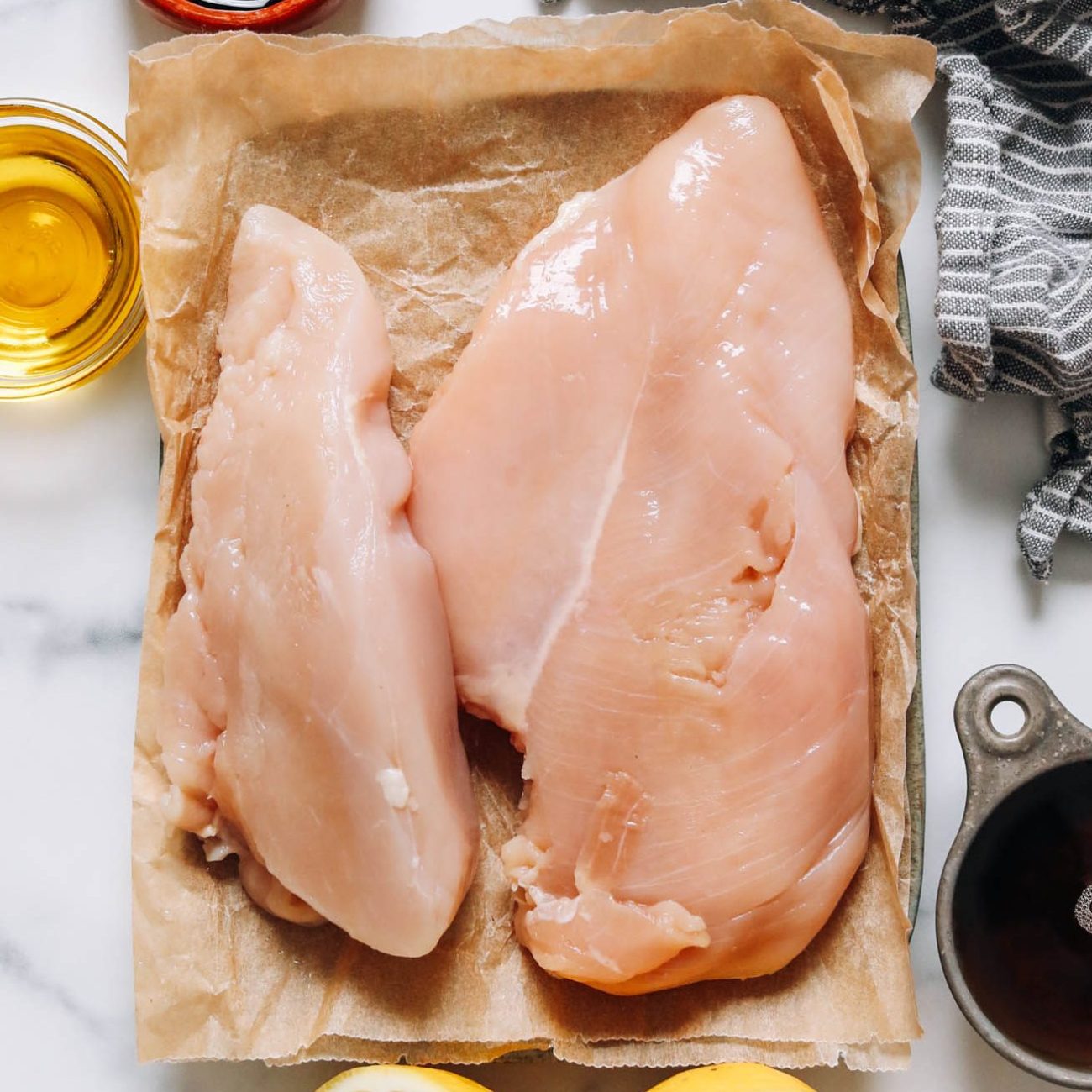 Basic Chicken Breasts W/ 4 Variation