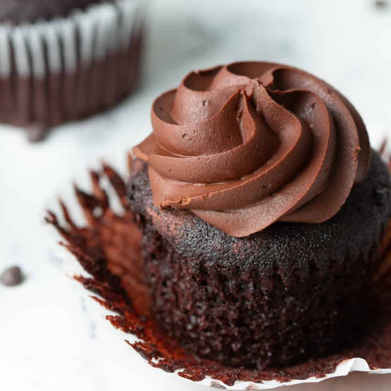 Basic Vegan Chocolate Cupcakes