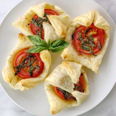 Basil Tomato Tartlets