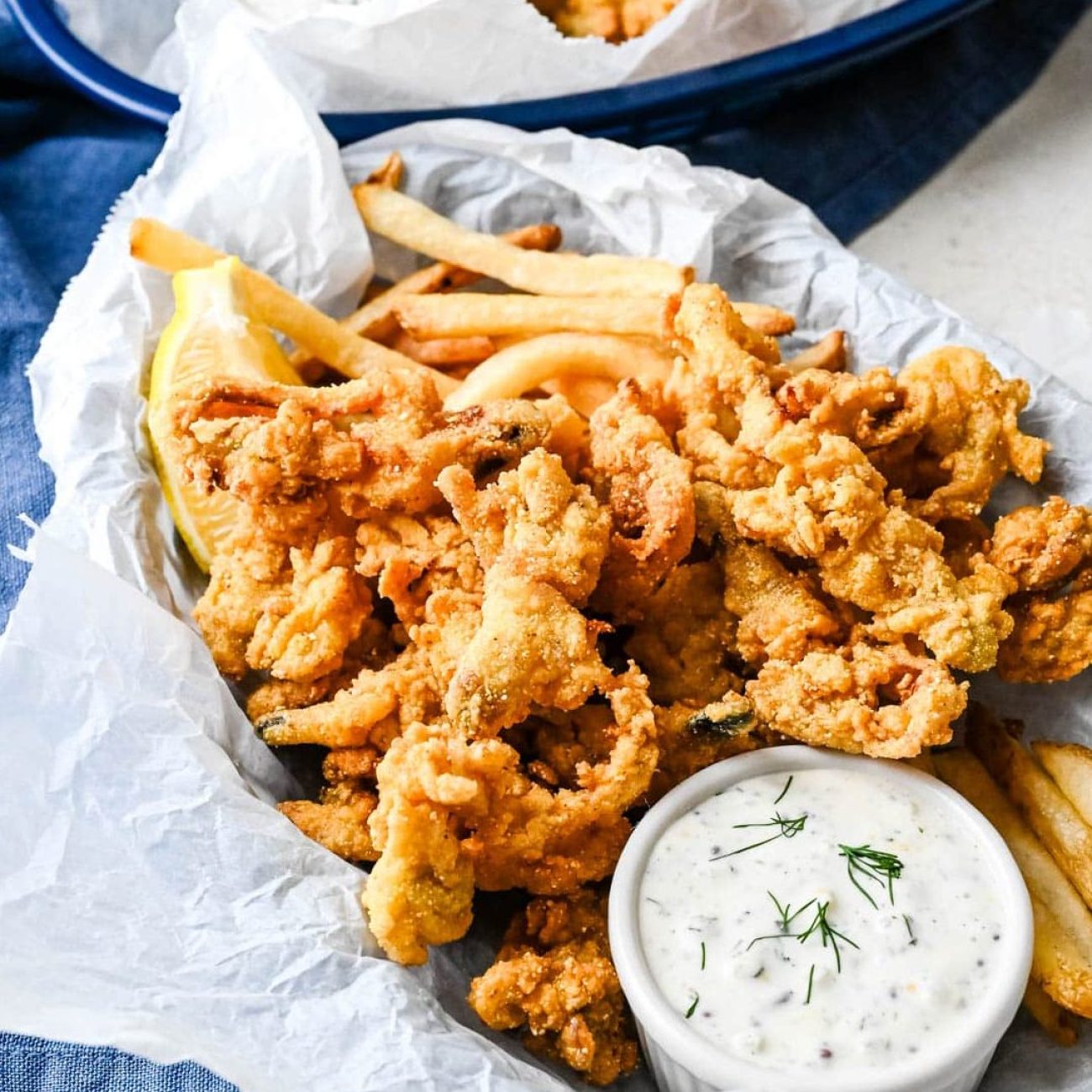 Battered Fried Clams