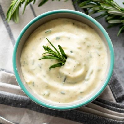 Bayou Shrimp With Lemon- Rosemary Aioli