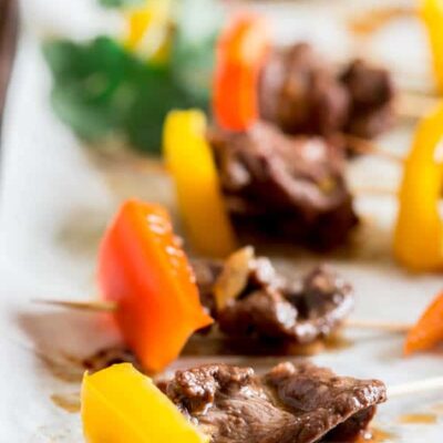 Bbq Caribbean Beef Kabobs