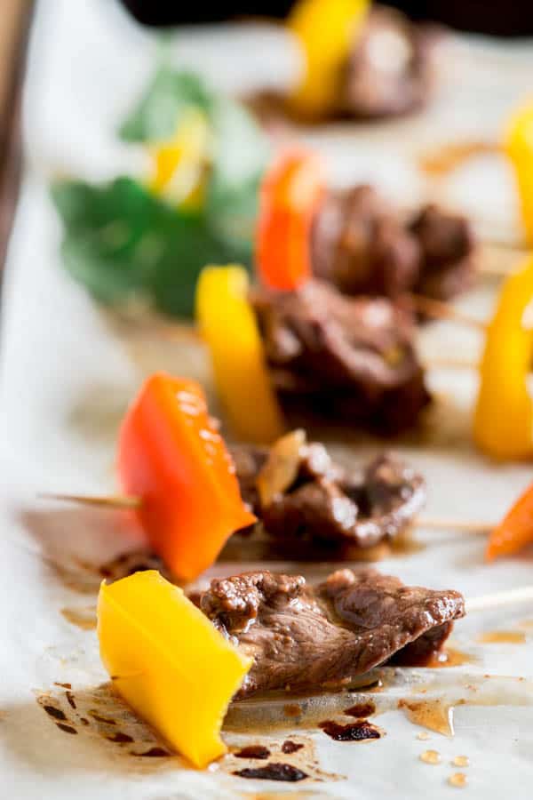 Bbq Caribbean Beef Kabobs