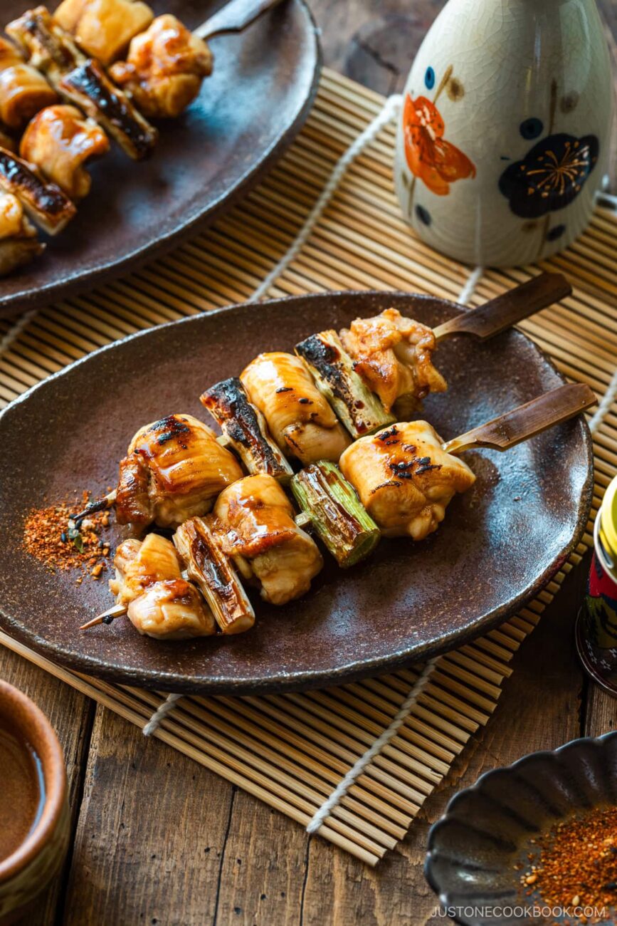 Bbq Chicken Yakitori Kebabs