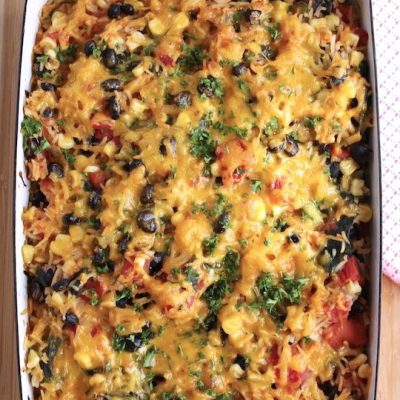 Bean And Rice Casserole With A Kick