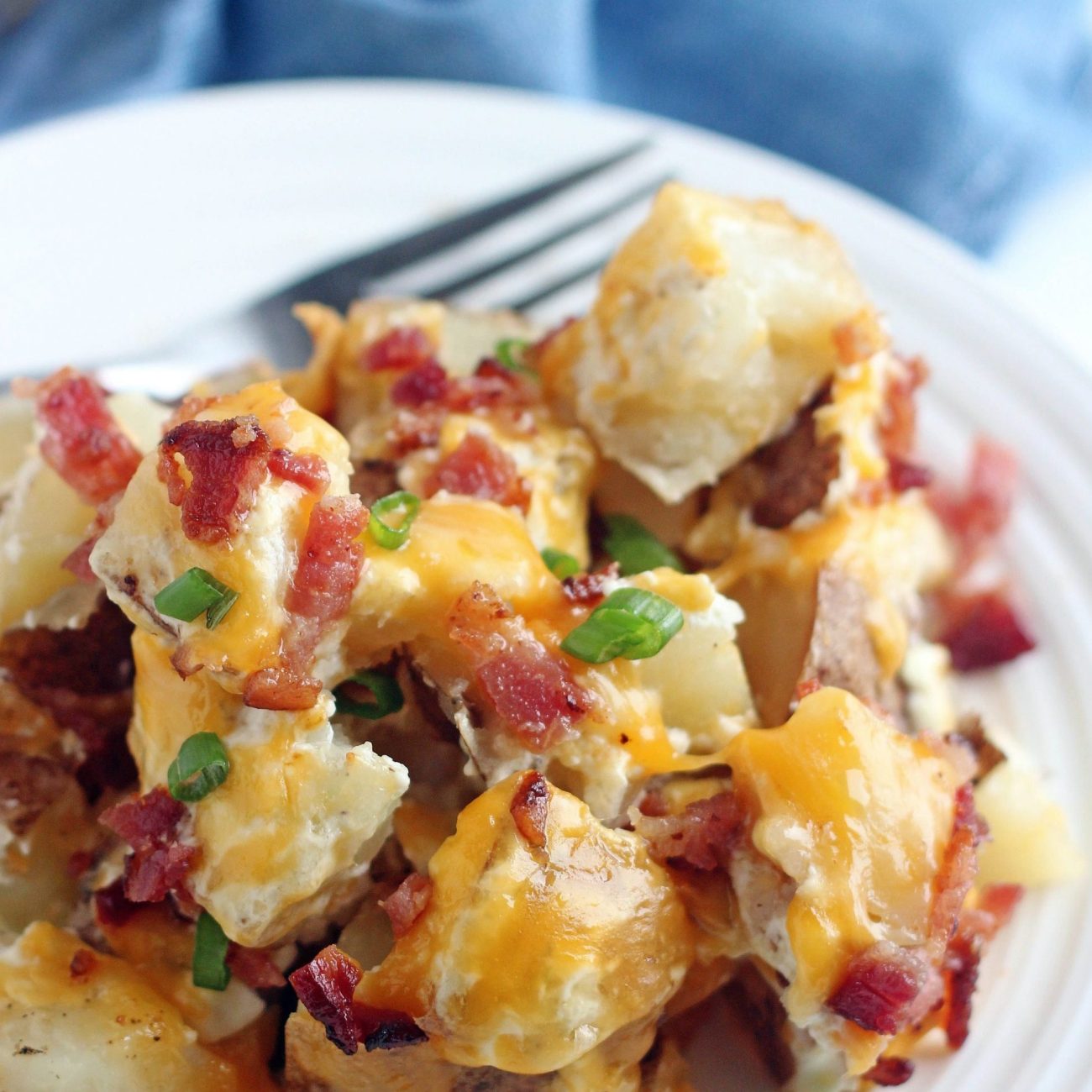 Beautiful Twice Baked Potato Casserole