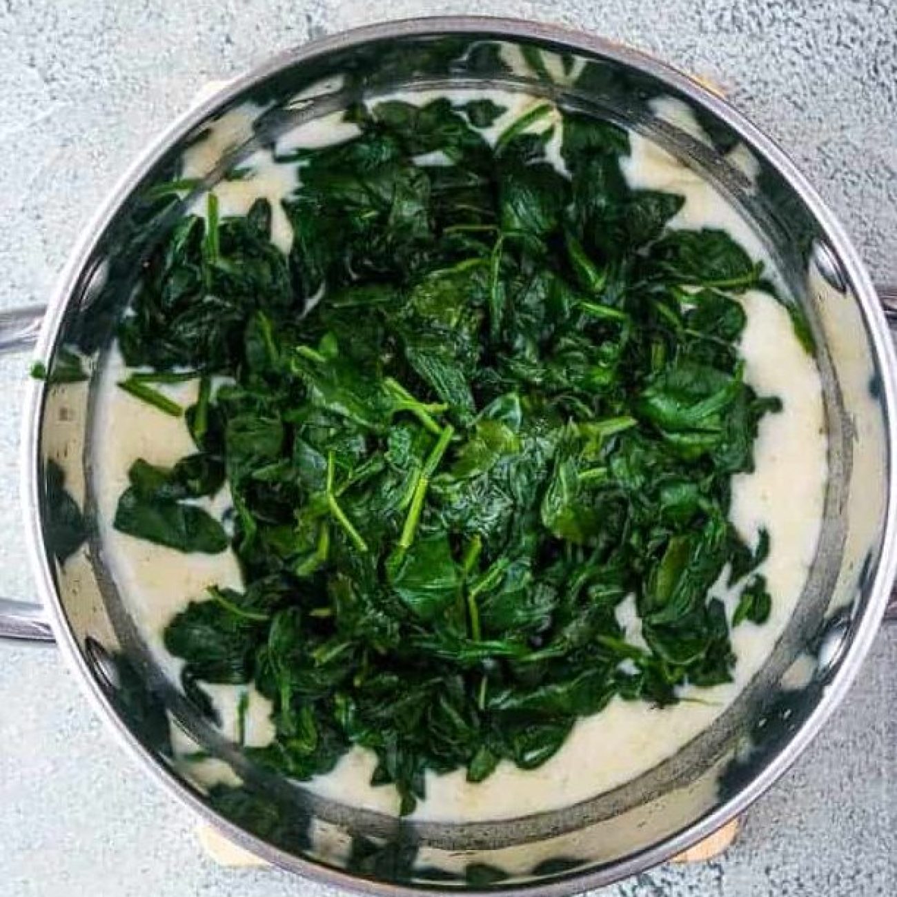 Bechamel Creamed Spinach