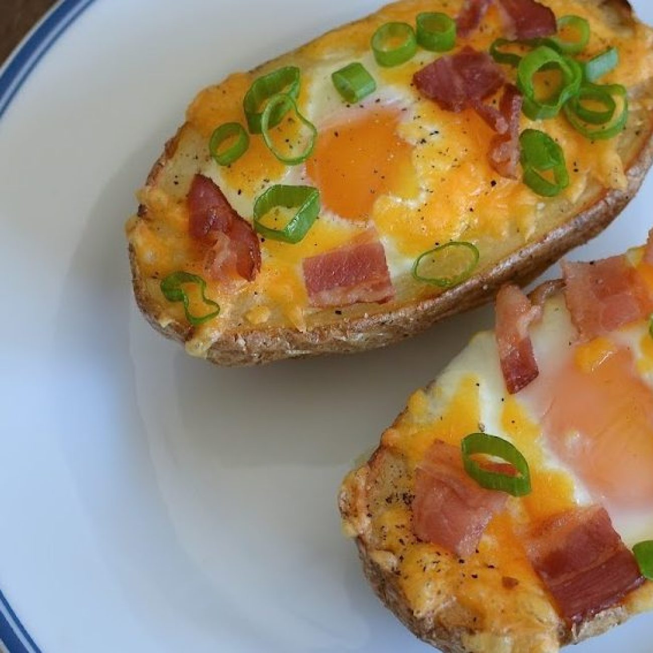 Bed & Breakfast Stuffed Potato Peels