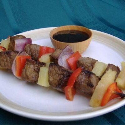 Beef And Pineapple Kebabs - Anguilla