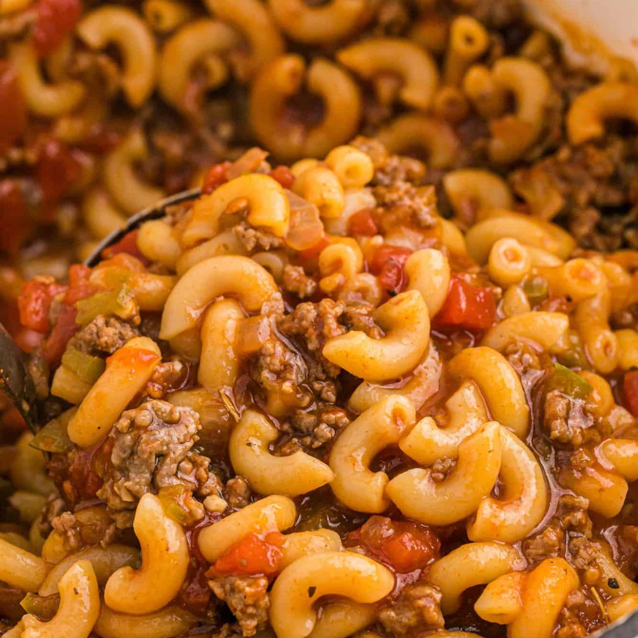 Beefy Macaroni Casserole For One Diabetic