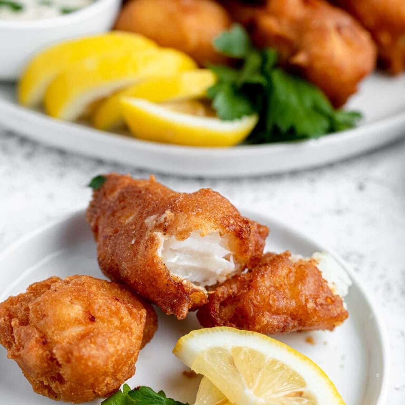 Beer Batter Crappie Bites