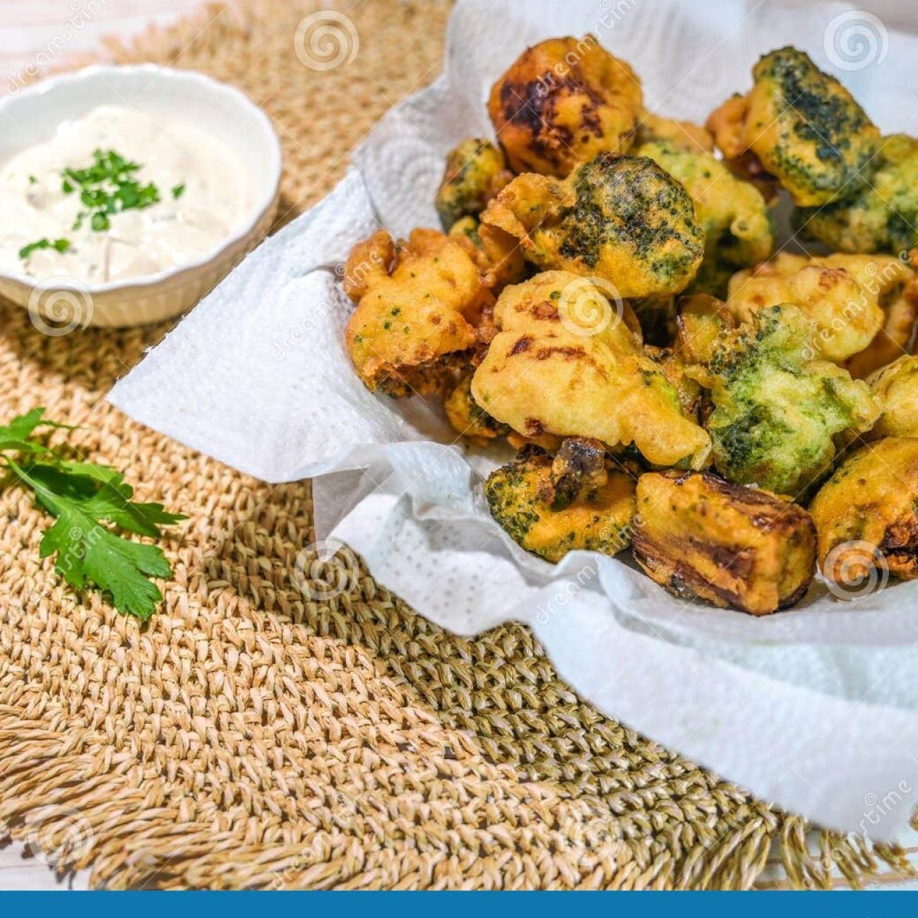 Beer Battered Vegetables