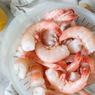 Beer Steamed Shrimp With Garlic Butter