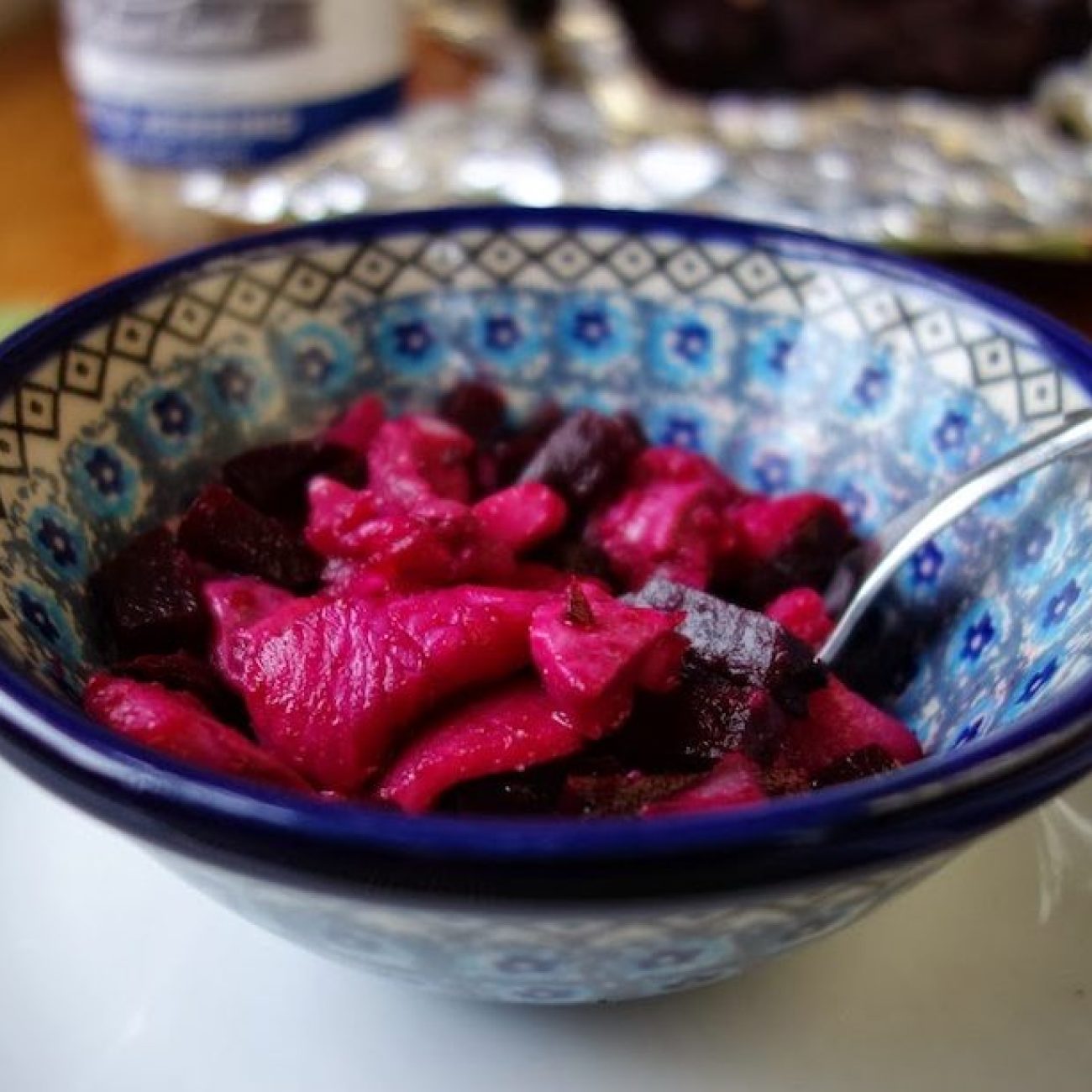 Beet Hash Cakes With Dill Vinaigrette