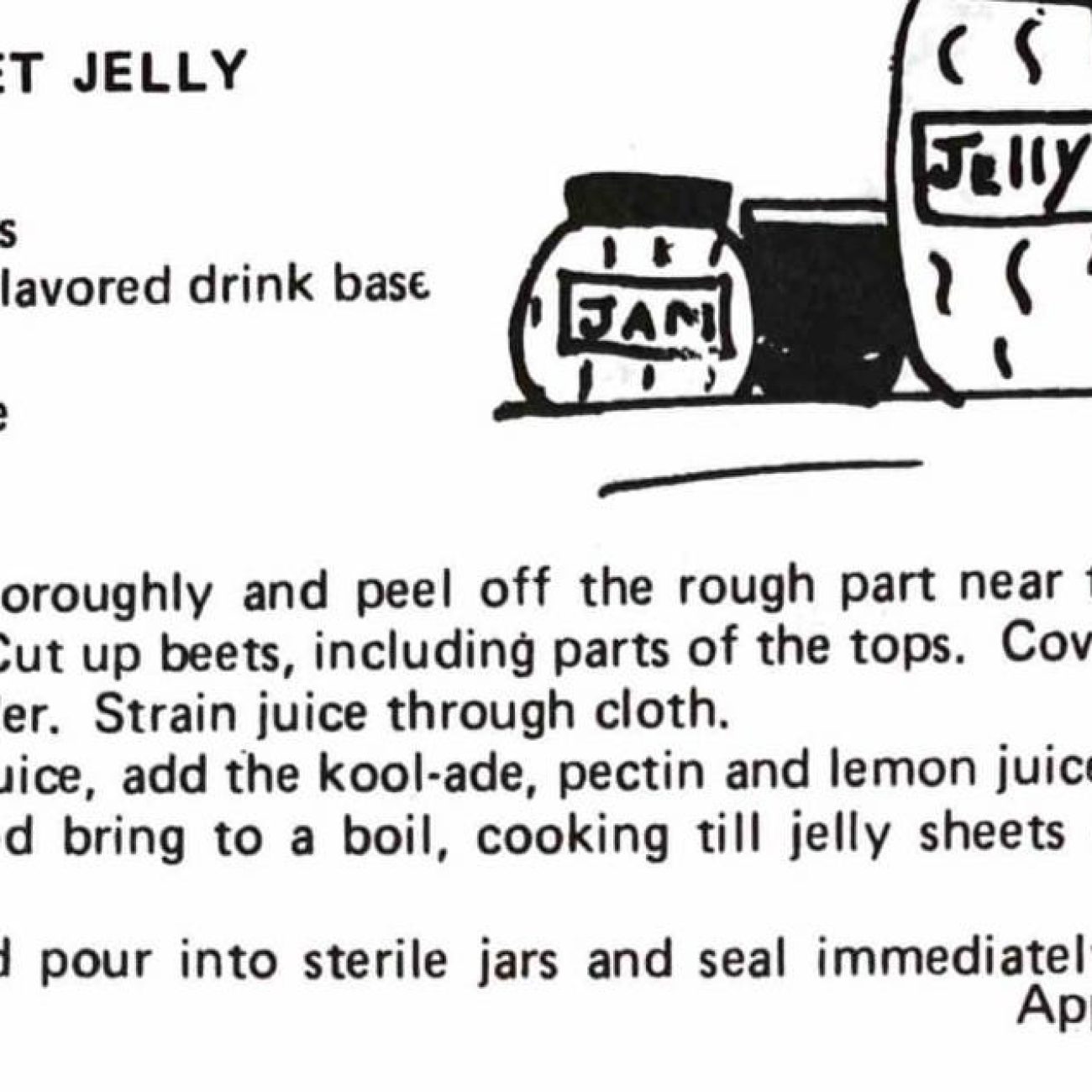 Beet Jelly