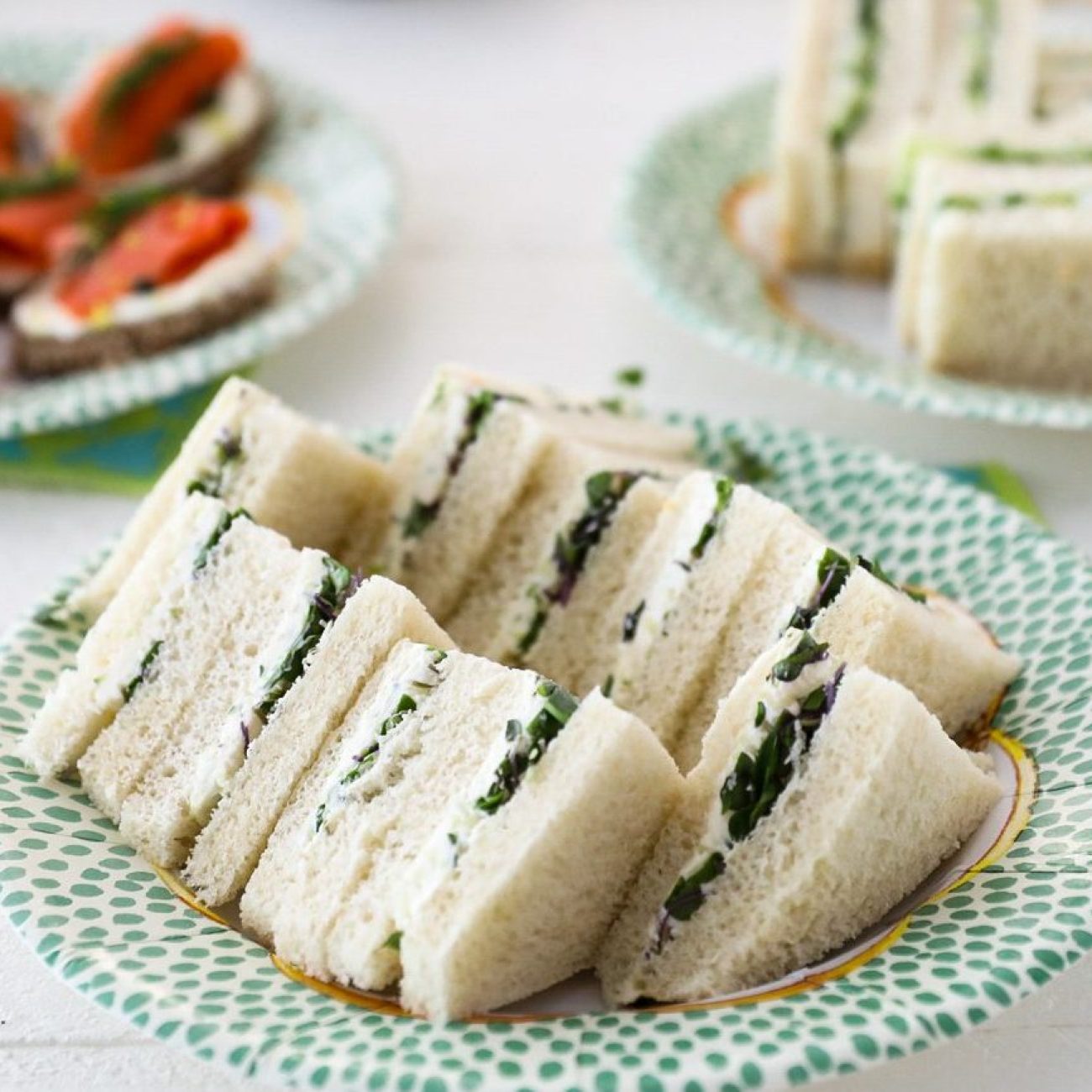 Benedictine Tea Sandwiches