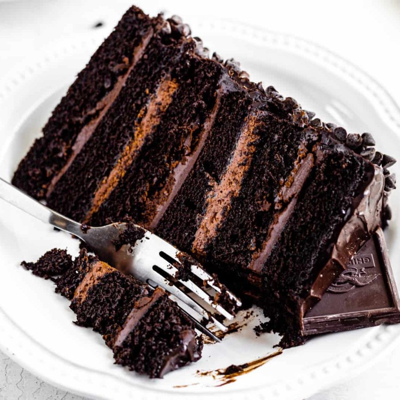 Best Ever Chocolate Fudge Layer Cake