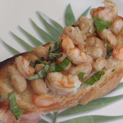 Best Shrimp Bruschetta Ever