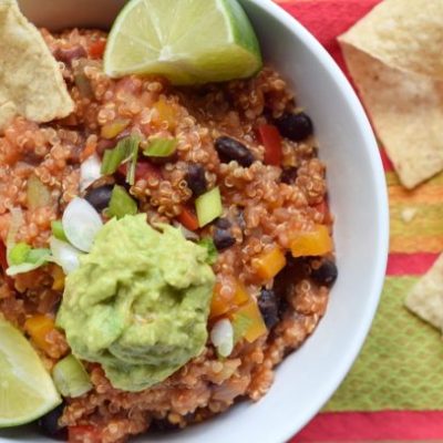 Big Batch Crock Pot Mexican Casserole