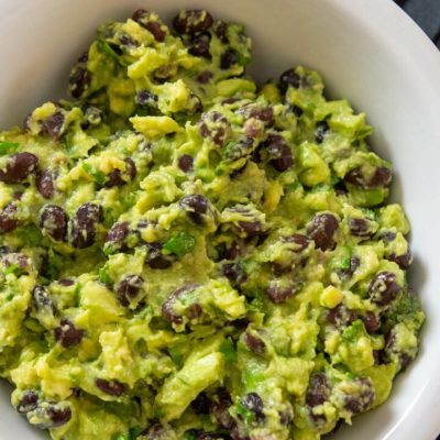 Black Bean Guacamole