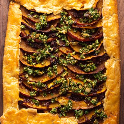 Black Bean Tart With Chili Crust