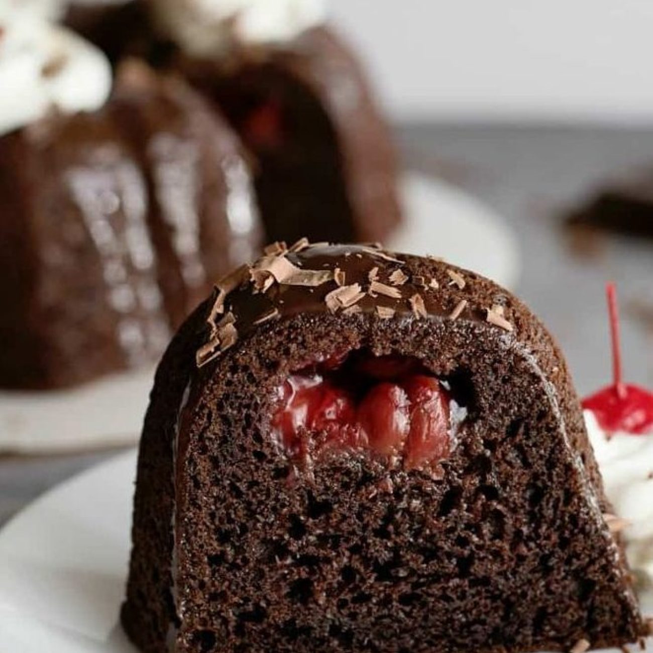 Black Forest Chocolate Bundt Cake