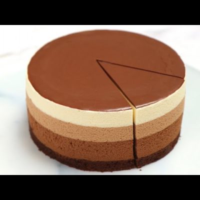 Black Tie Mousse Cake 2