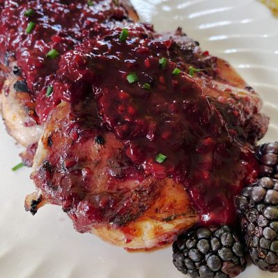 Blackberry Chicken Breast