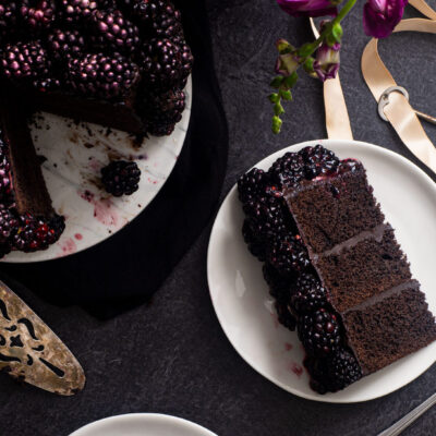 Blackberry Chocolate Cake