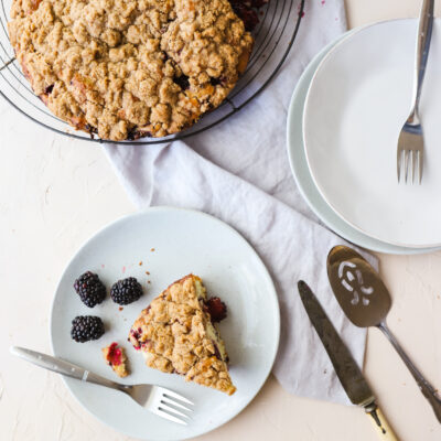 Blackberry Crumb Cake