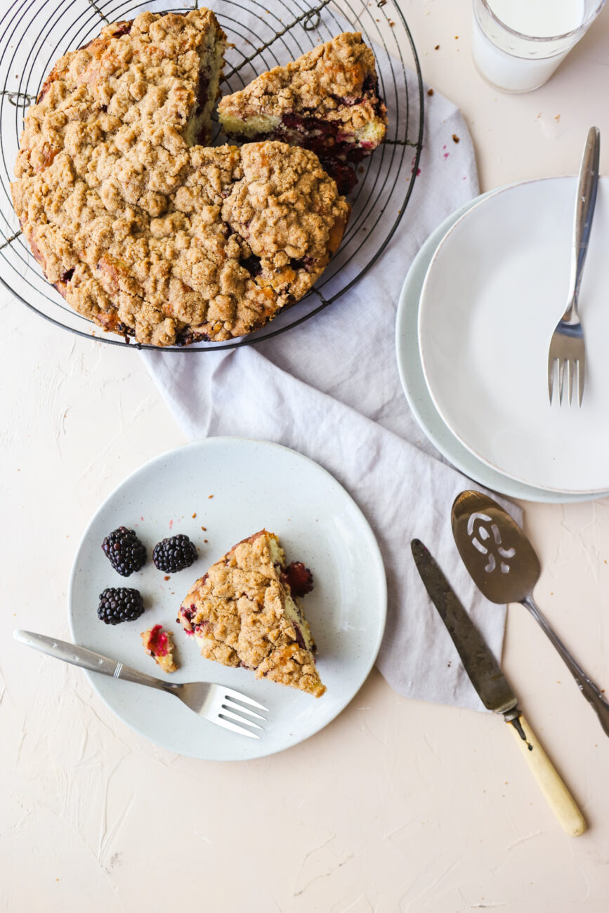 Blackberry Crumb Cake