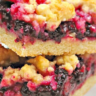 Blackberry Crunch Bars