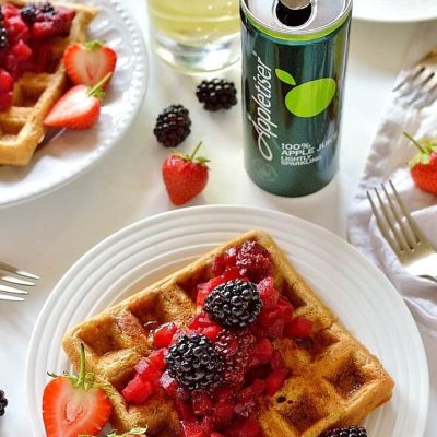 Blackberry Sour Cream Waffles: A Perfect Breakfast Delight