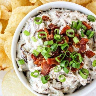 Blue Cheese Bacon Dip