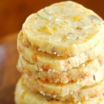 Blue Cheese Walnut Wafers