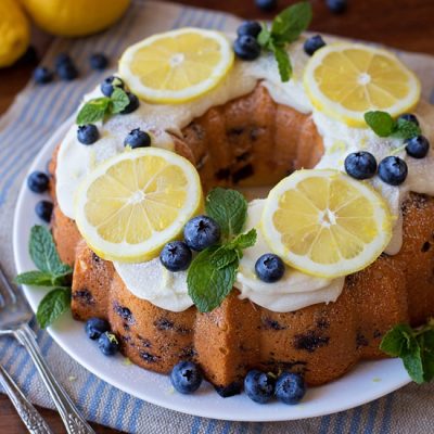 Blueberry Bundt Cake