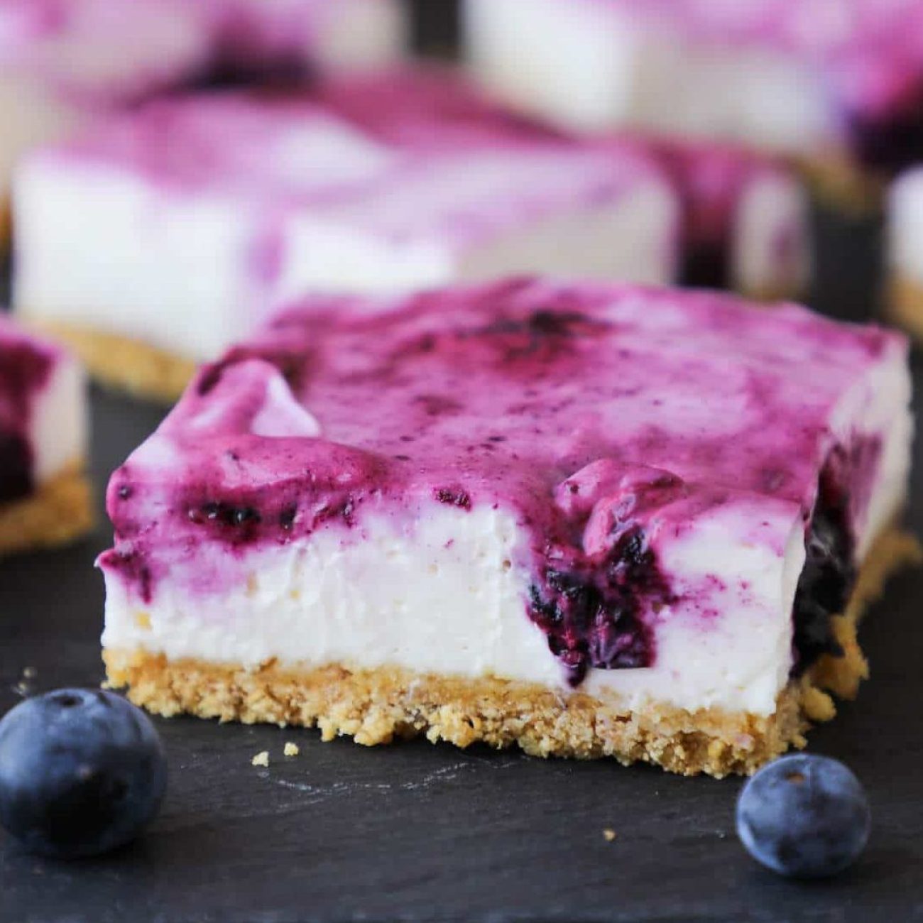 Blueberry Cheesecake Bars