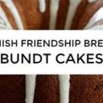 Blueberry Friendship Bread Or Bundt Cake