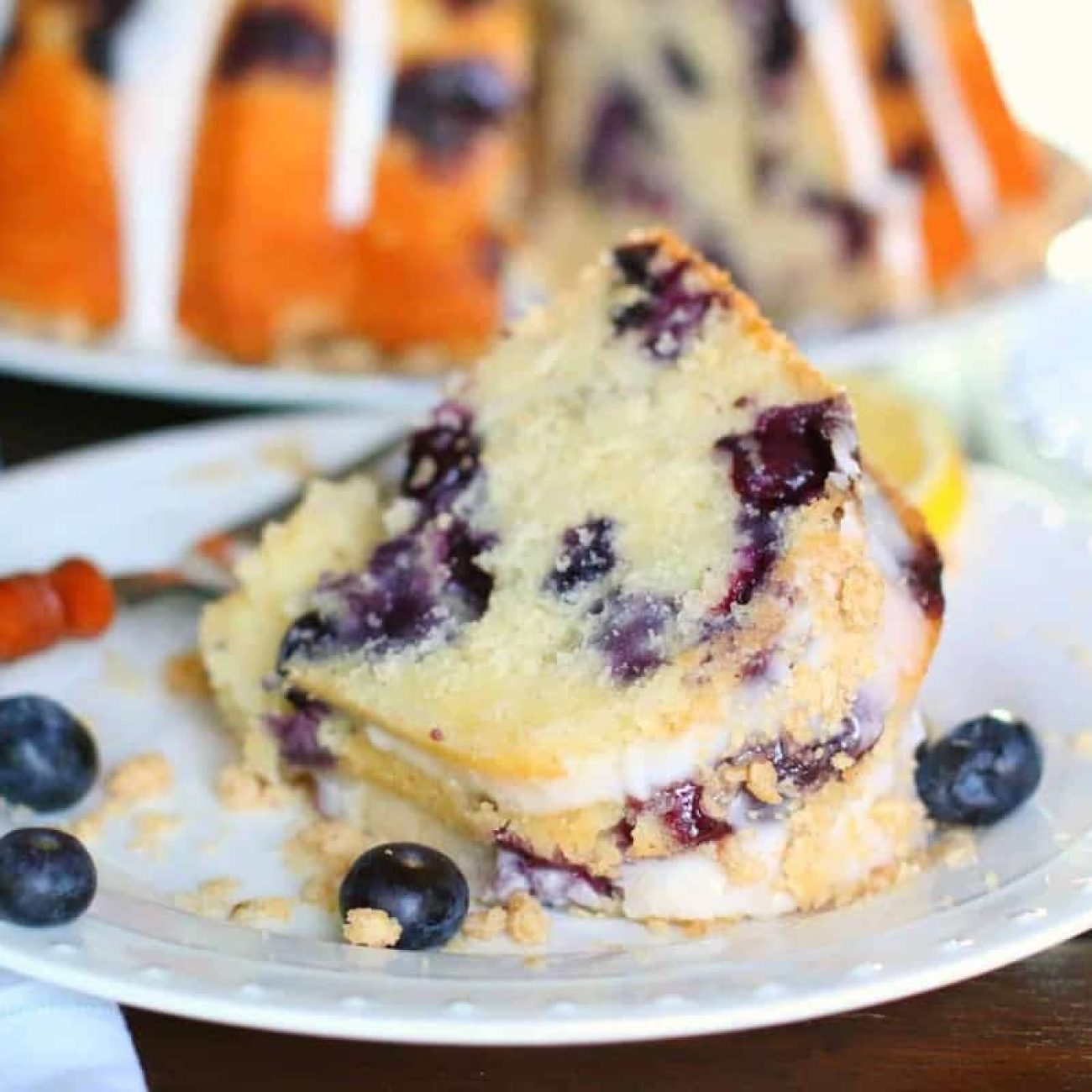 Blueberry Muffin Cake