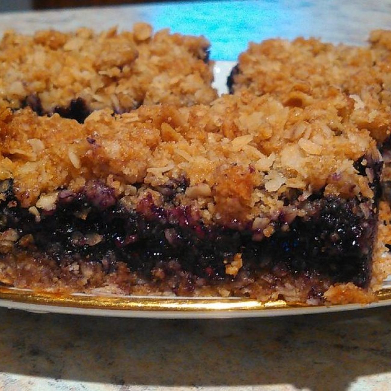 Blueberry Oat Squares Starbucks