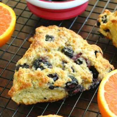 Blueberry &Amp; Orange Essence Scones