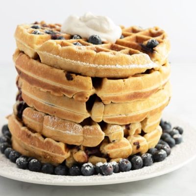 Blueberry Waffles