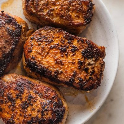 Boneless Pork Chops With Spicy Rub