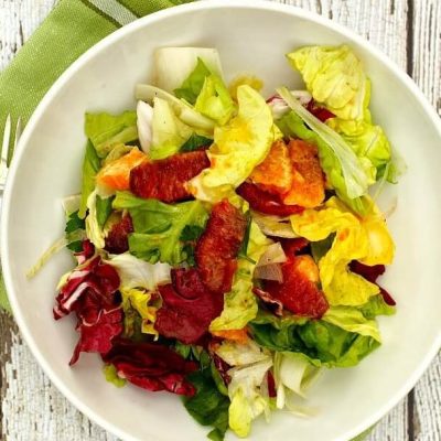 Boston Lettuce Salad With Creamy Orange