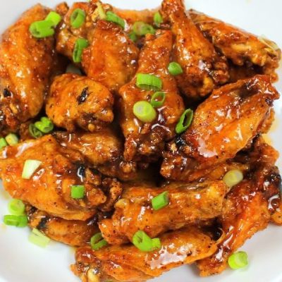 Bourbon Chicken Wings